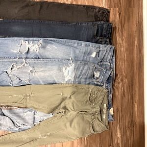 Five Pairs of Small Jeggings